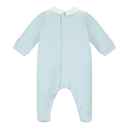 Emile et Rose, rompers, Emile et Rose - Baby Boys pale blue all in one, Freddie