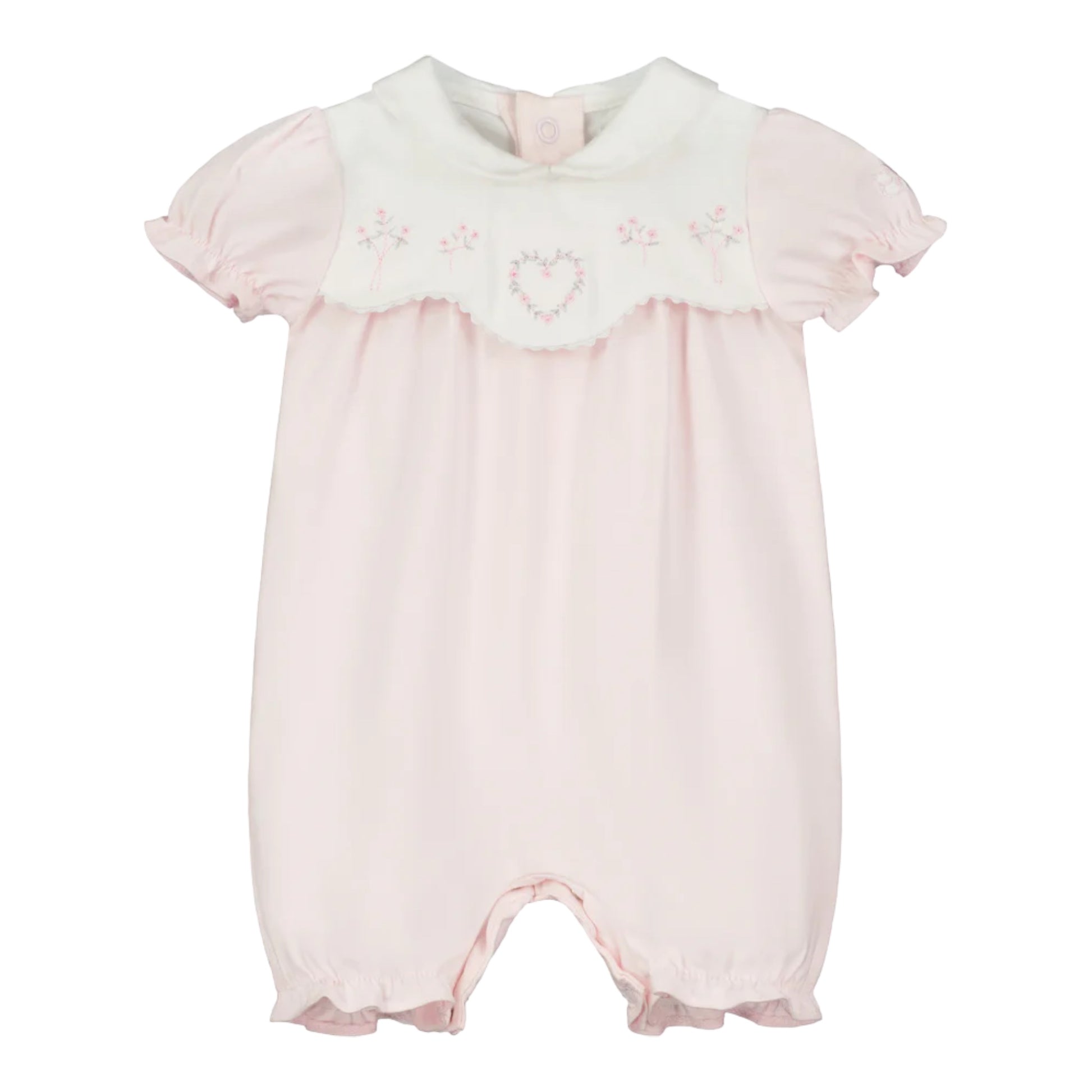 Emile et Rose, rompers, Emile et Rose - Light pink all in one, Freda