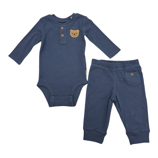 Huggies - Organic cotton 2 piece set, blue