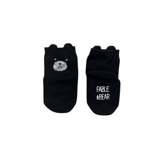 Fable & Bear - Black bear socks