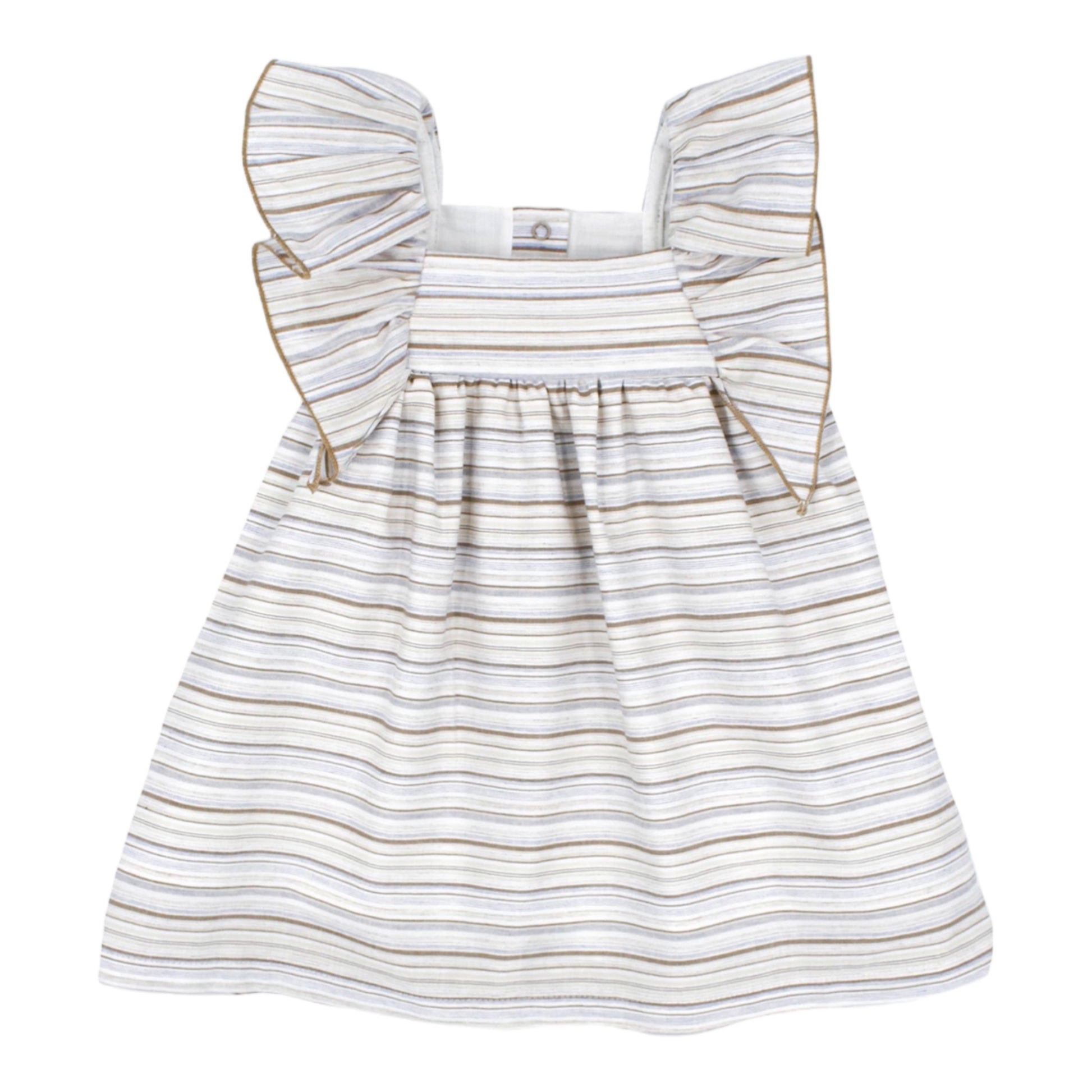 Rapife, rompers, Rapife - Beige stripe dress