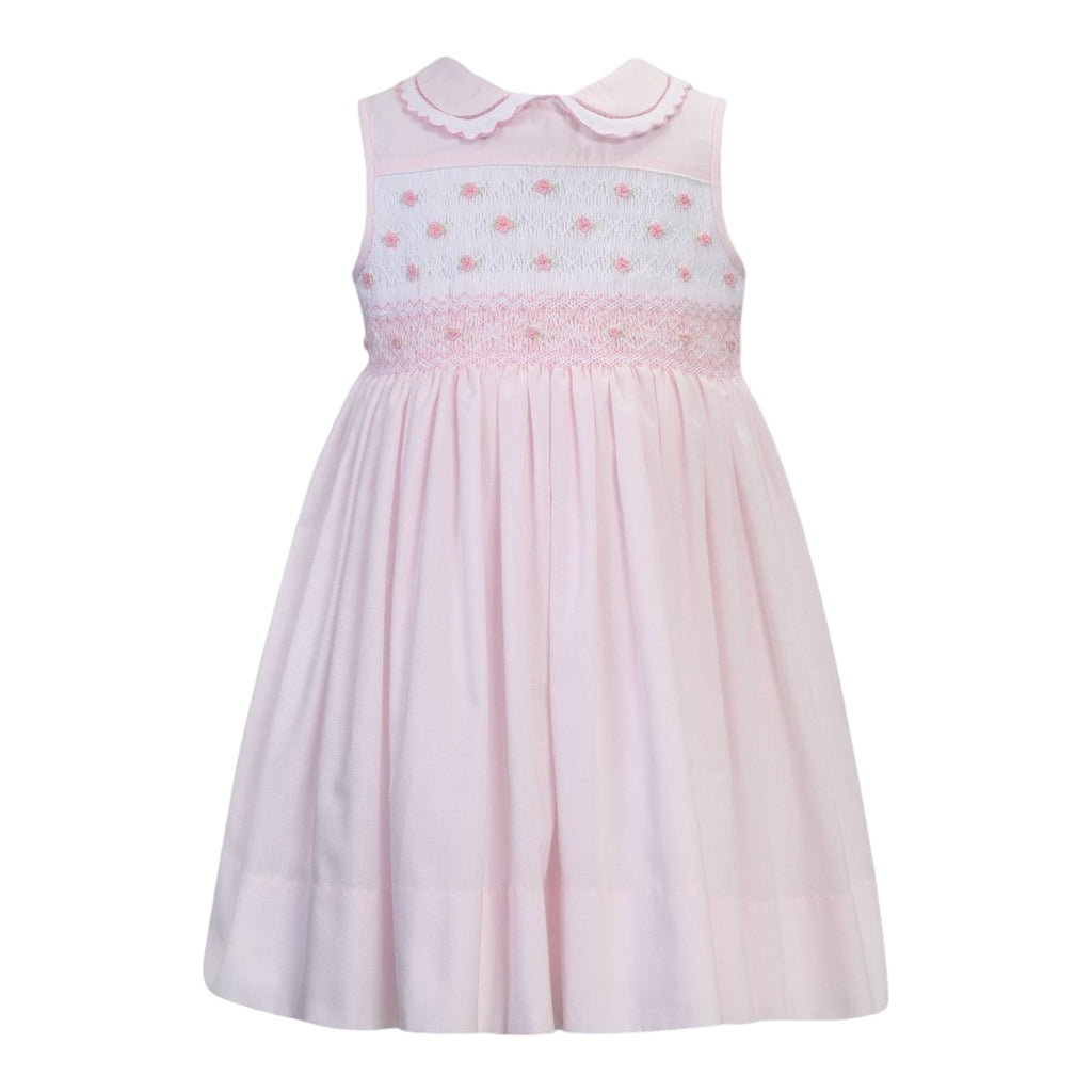 Sarah Louise, dresses, Sarah Louise - Beautiful Hand smocked pink sundress, 013201