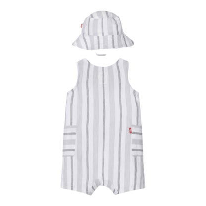 Levi's, Dungarees, Levi's - Dungarees, Stripe with hat 6EK230-W1T