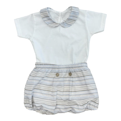 Rapife, 2 piece outfits, Rapife - 2 piece outfit, top and stripe short pants