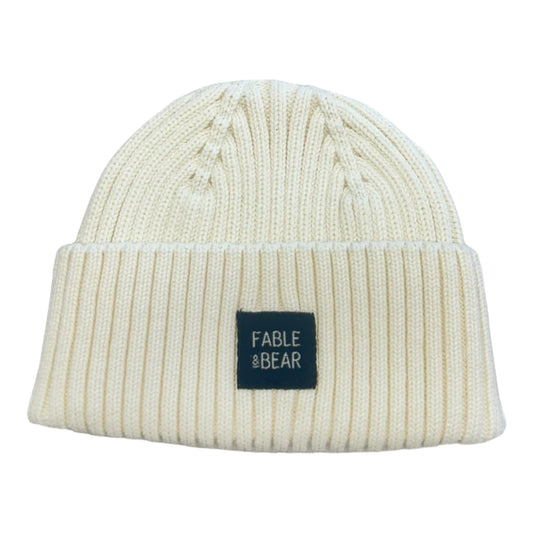 Fable & Bear, Hats, Fable & Bear - Cream Rib hat
