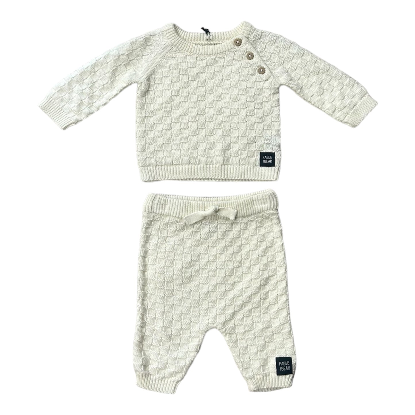 Fable & Bear, 2 piece set, Fable & Bear - 2 Piece set, Check