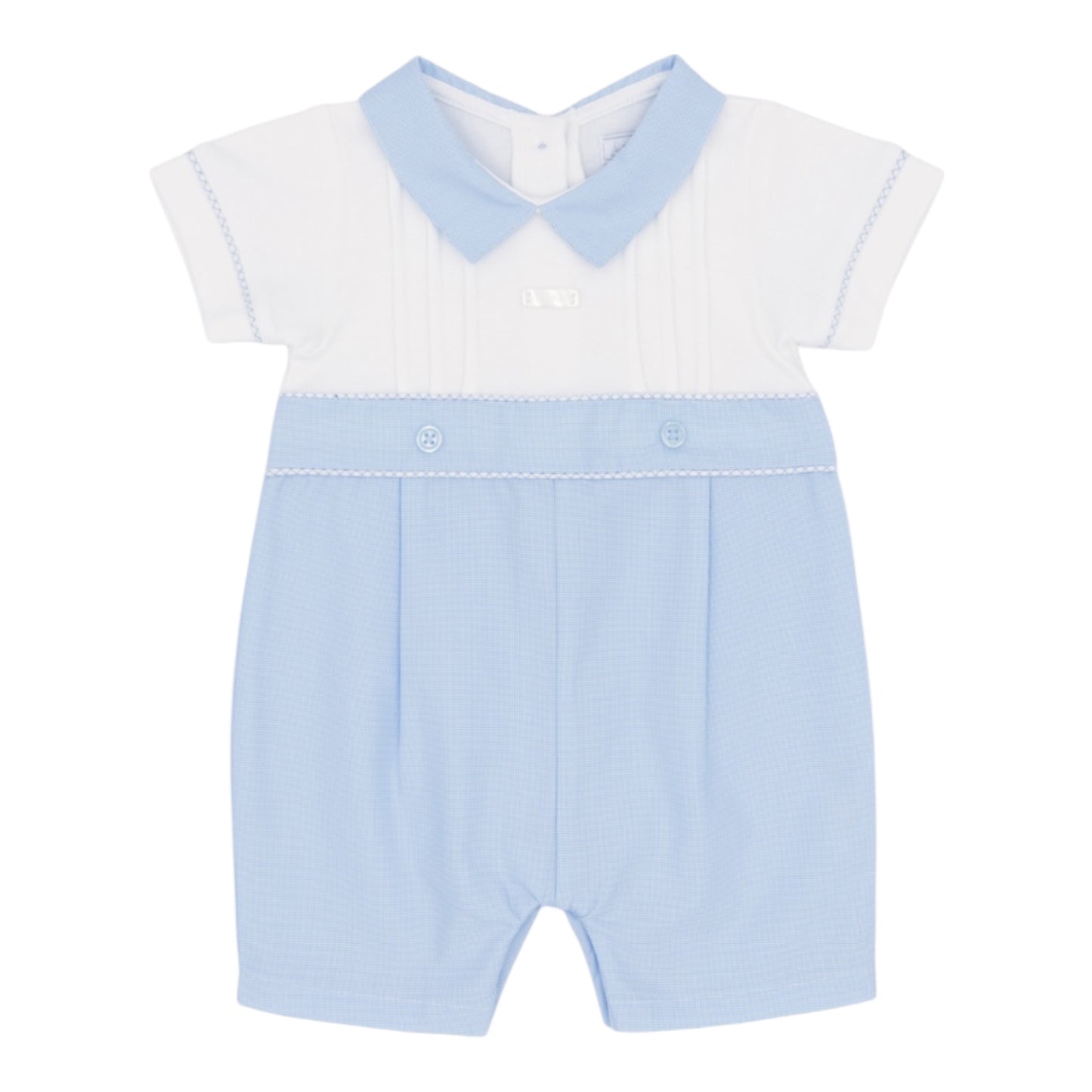 Amore - Romper, Blue and white