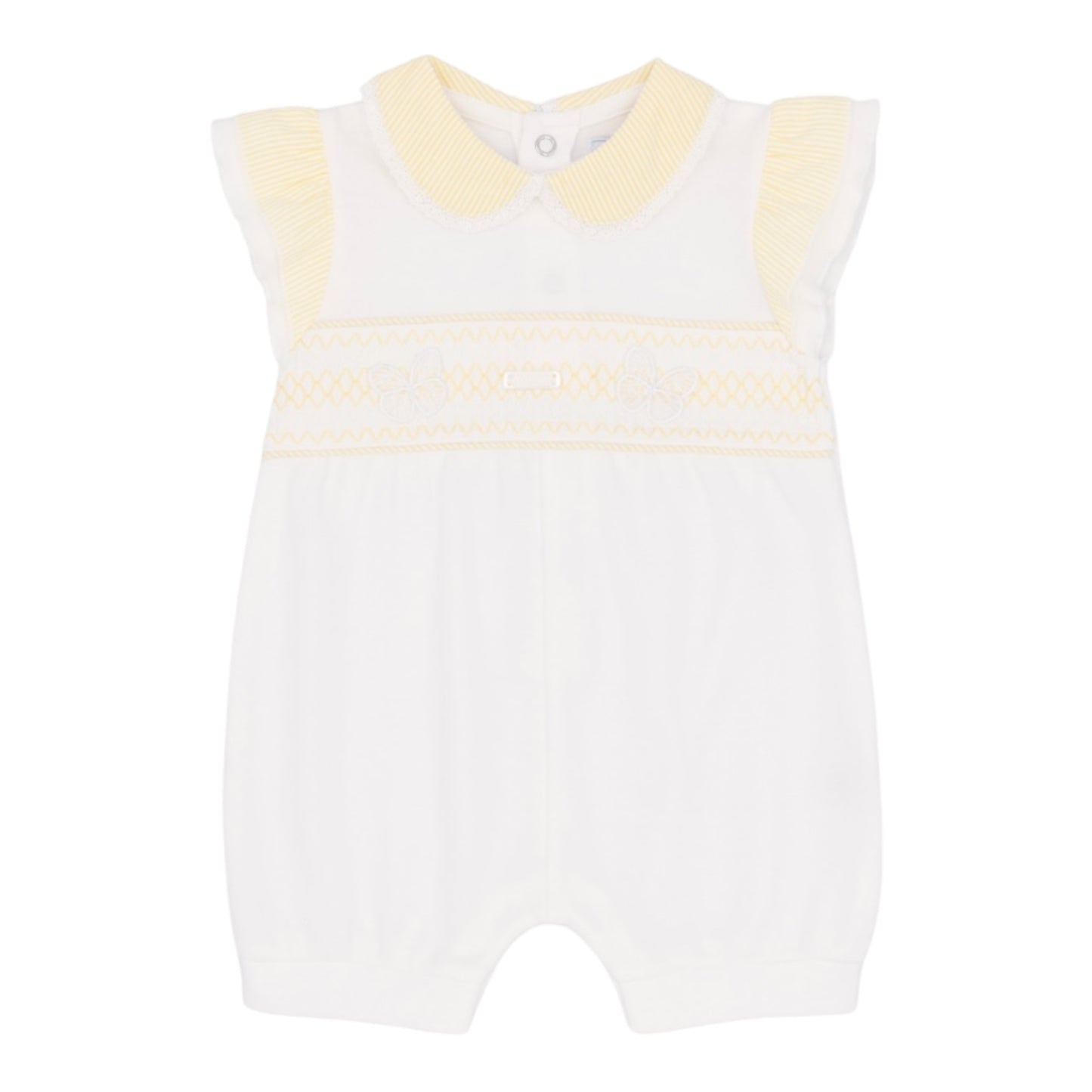 Amore - Romper, white lemon