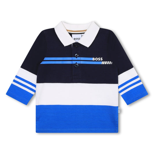 Boss, polo top, Boss - LS Polo top, 18m - 3yrs