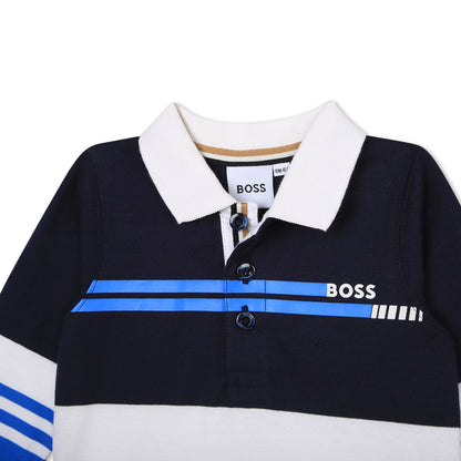 Boss, polo top, Boss - LS Polo top, 18m - 3yrs