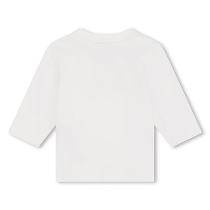 Boss, T-shirts, Boss - Baby long sleeved , white T-shirt