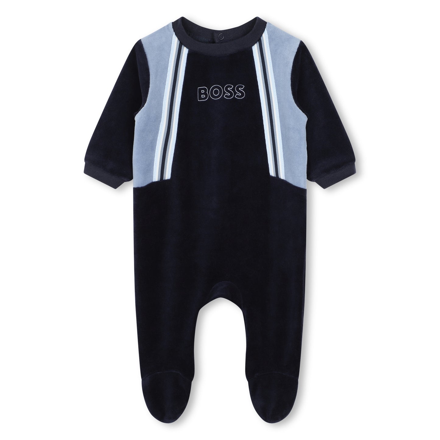 Boss, All in ones, Boss - Navy baby all in one, 3 months