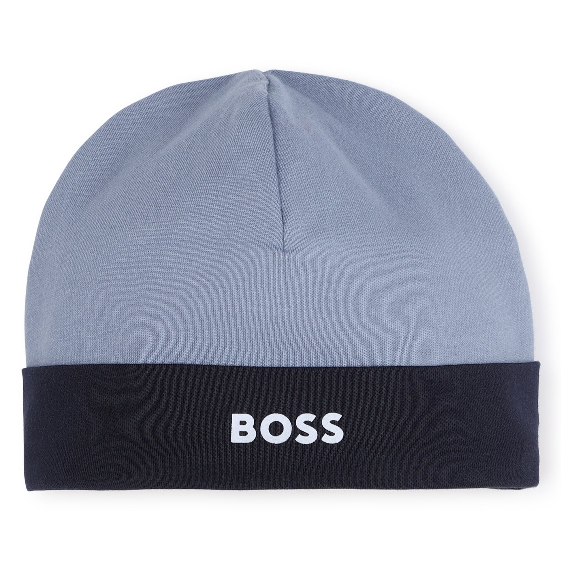 Boss, All in ones, Boss - Grey baby all in one and matching hat