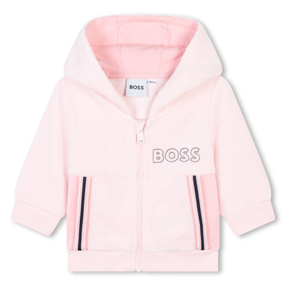 Boss, Track suits, Boss - Pale pink baby Tracksuit