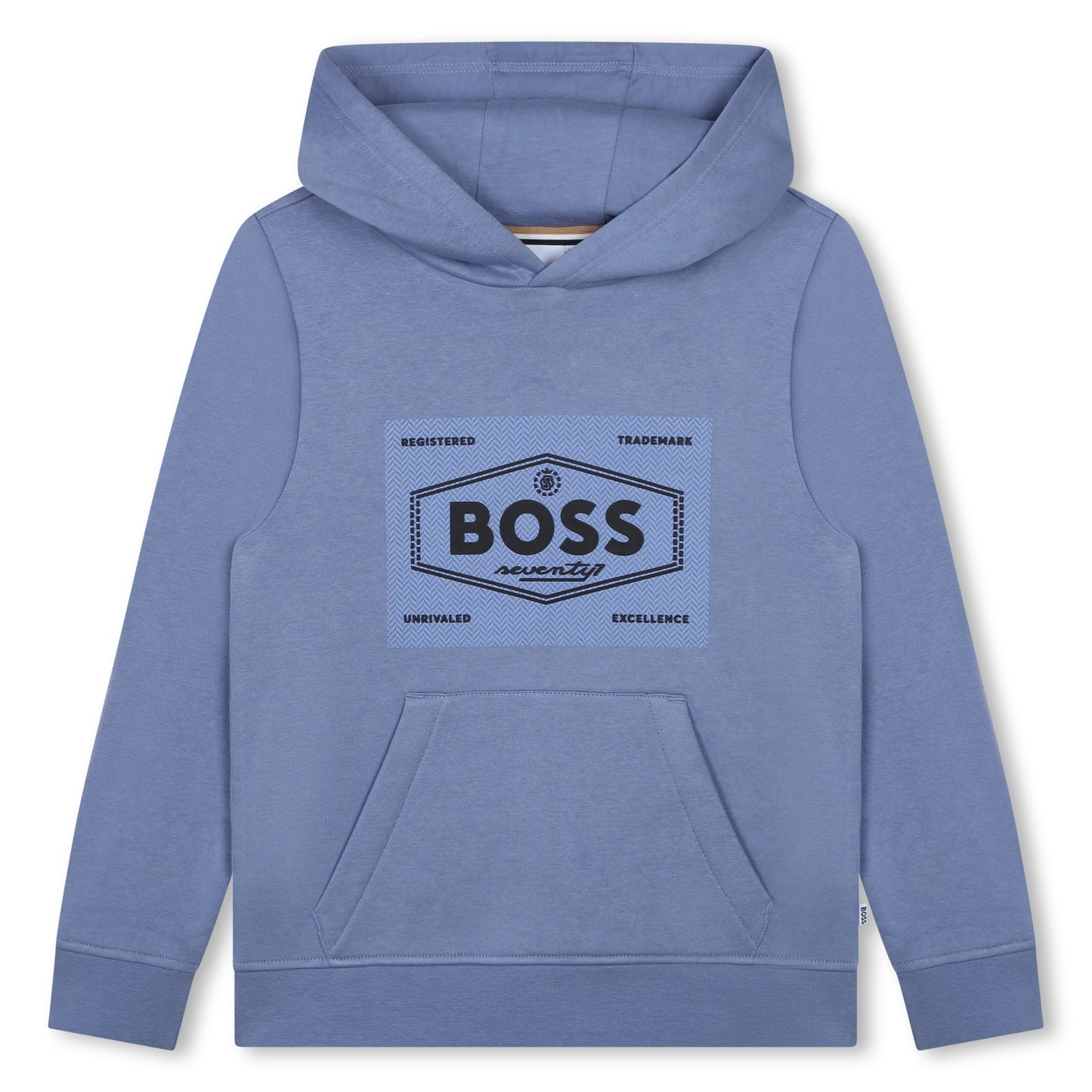 Boss, shirts, Boss - Grey/blue sweatshirt