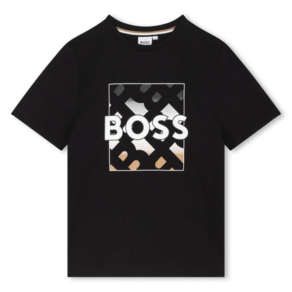 Boss, T-shirts, Boss - Black short sleeved T-shirt