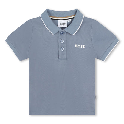 Boss, T-Shirt, Boss - Grey Short sleeved polo