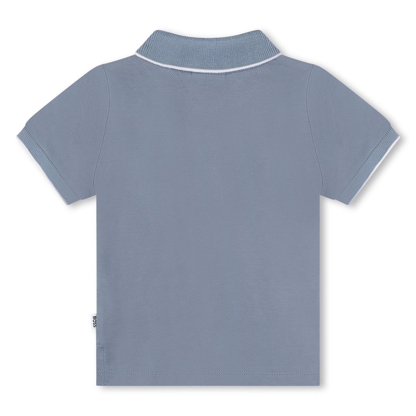 Boss, T-Shirt, Boss - Grey Short sleeved polo