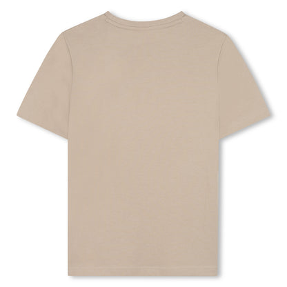 Boss, T-shirts, Boss - Short sleeved, crew neck T-shirt, stone