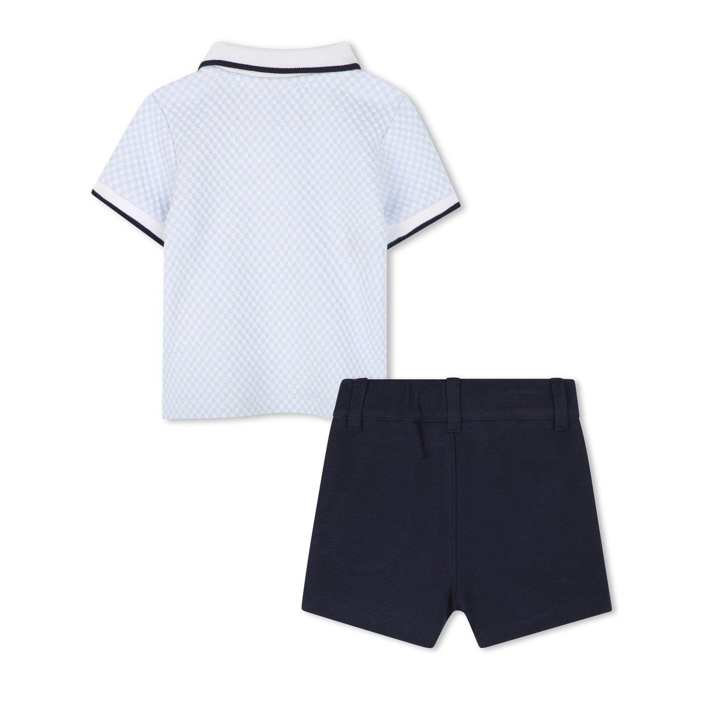 Boss, 2 piece shorts outfits, Boss - Polo T-shirt and shorts set, blue