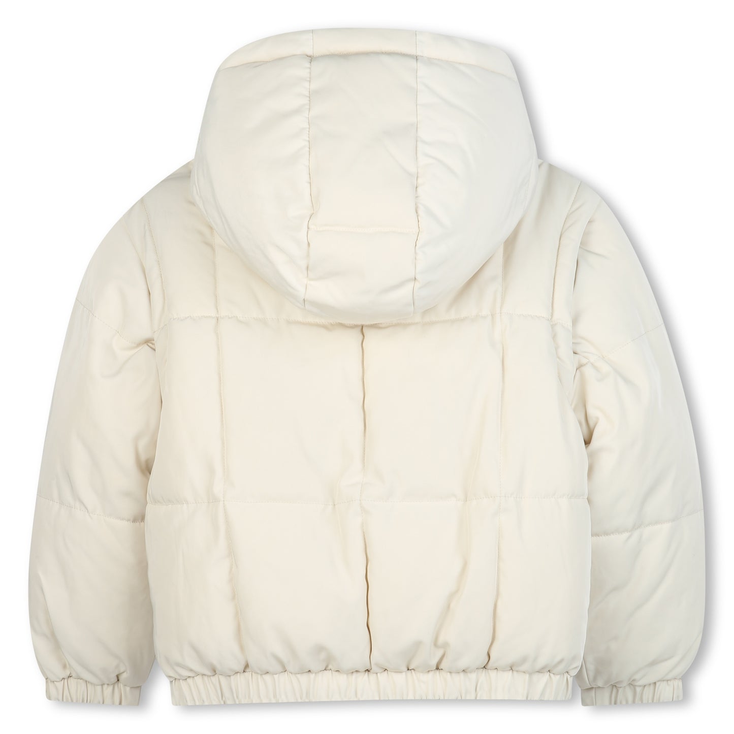 Boss -  Gold reversible puffer jacket, 4yrs