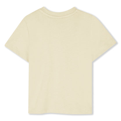 Boss - Toddler, Beige T-shirt with BOSS  front print