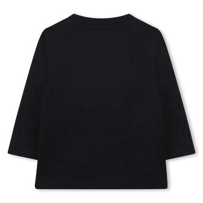 Boss - Black long sleeved T-shirt, 18 months
