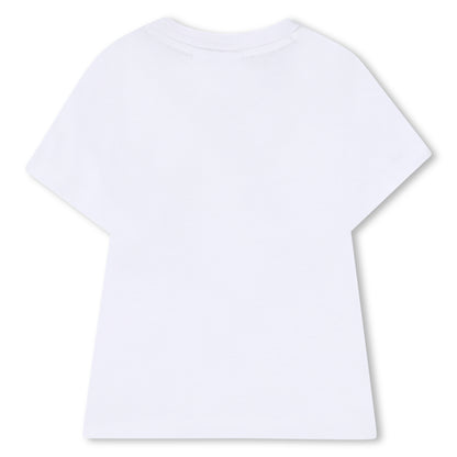 Boss - Toddler, white T-shirt with BOSS front print