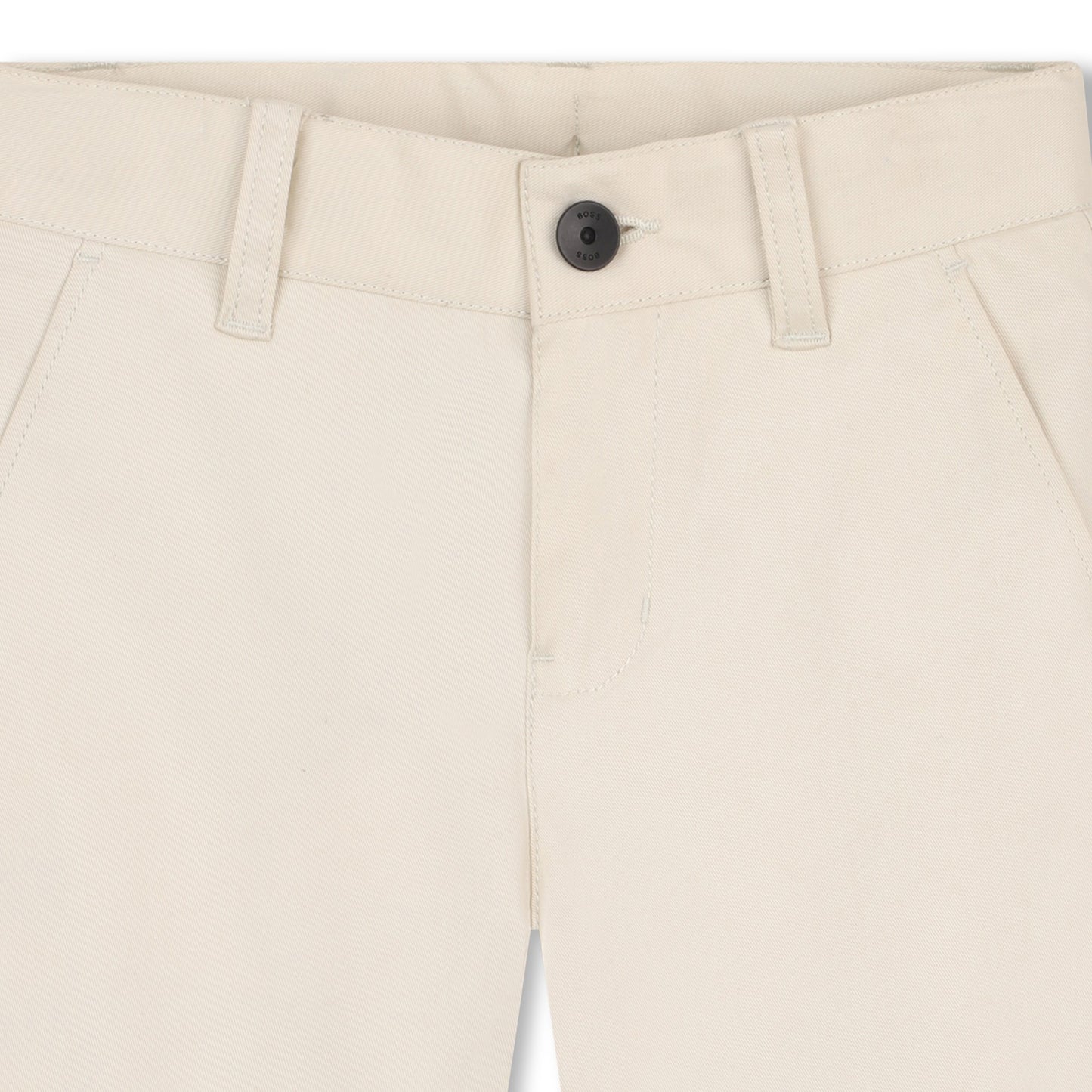 Boss - Smart, cream cargo shorts