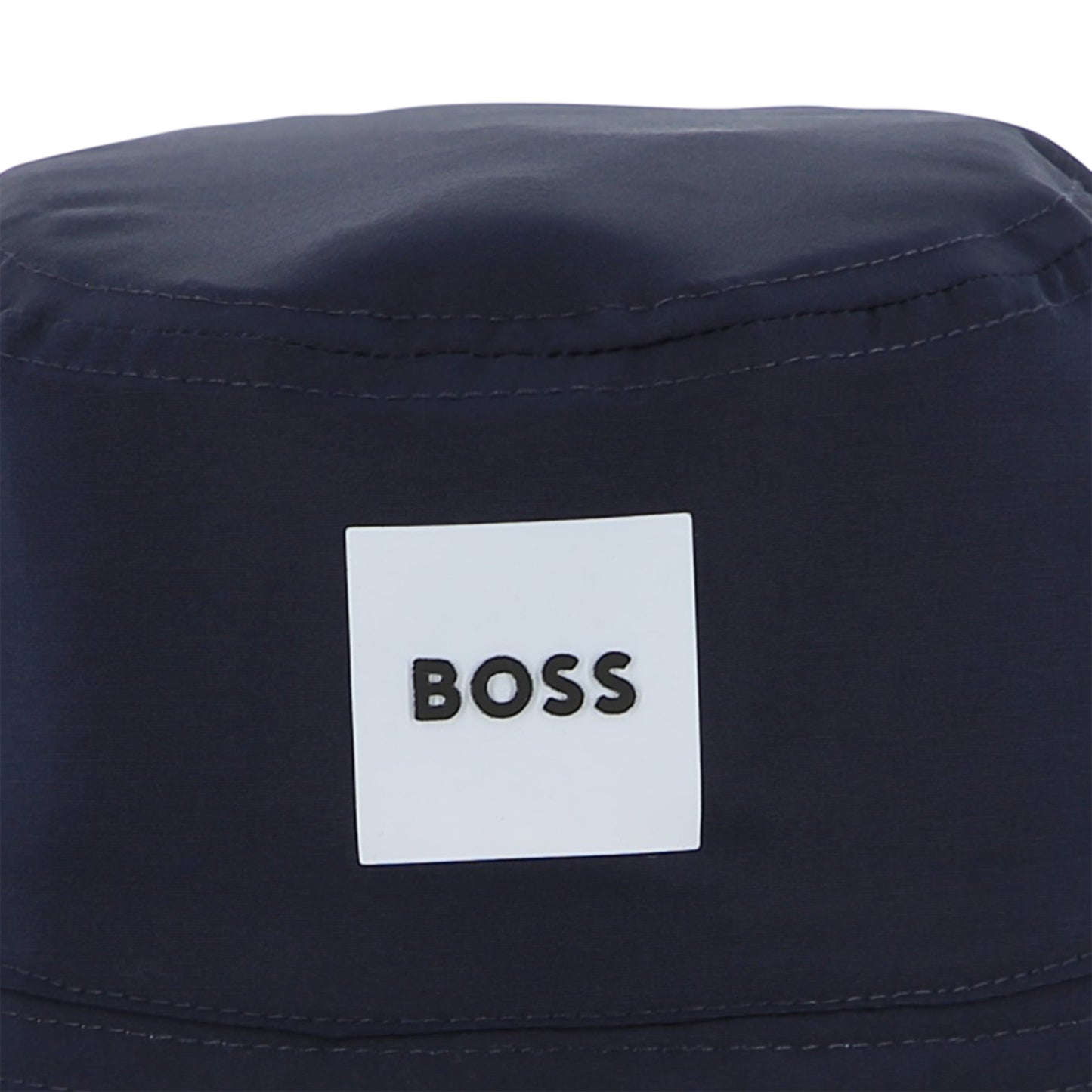 Boss - Navy/ light blue reversible bucket hat