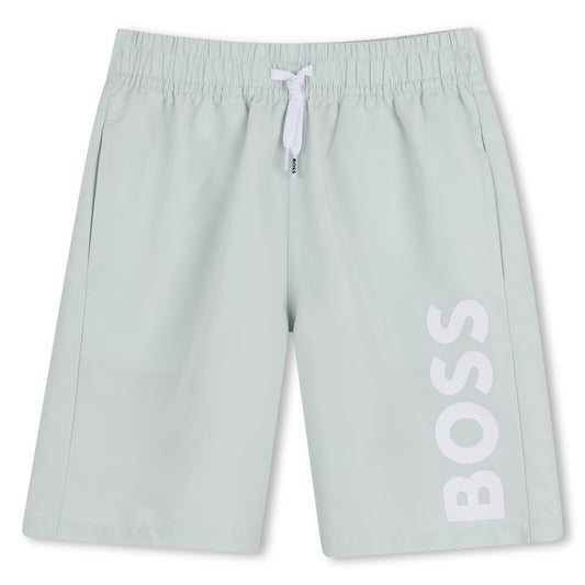 Boss - swim shorts, mint green bay