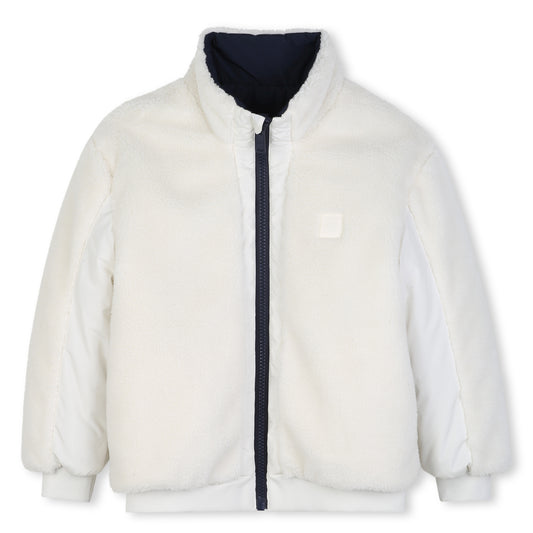 Boss - Reversible navy and cream jacket