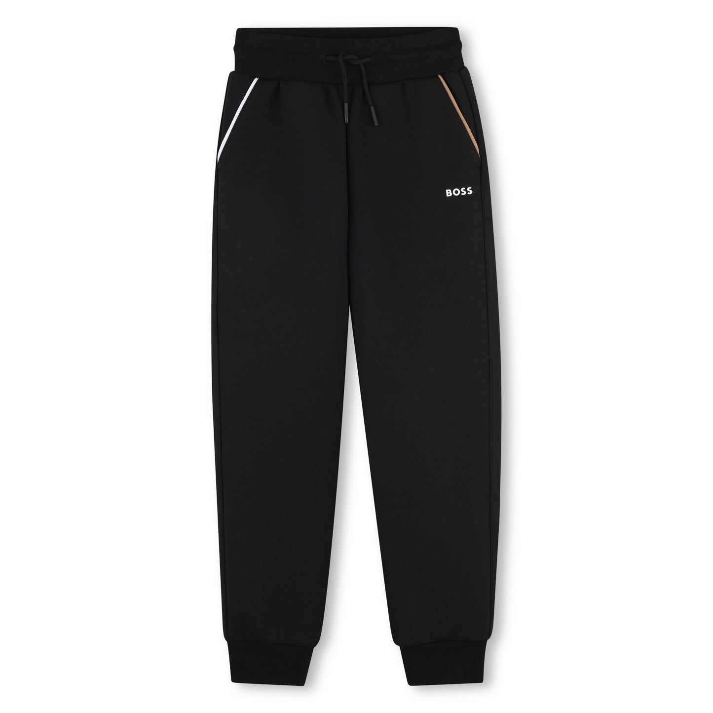 Boss - Black tracksuit, zipper hoodie and bottoms
