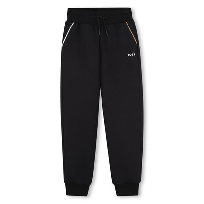 Boss - Black tracksuit, zipper hoodie and bottoms