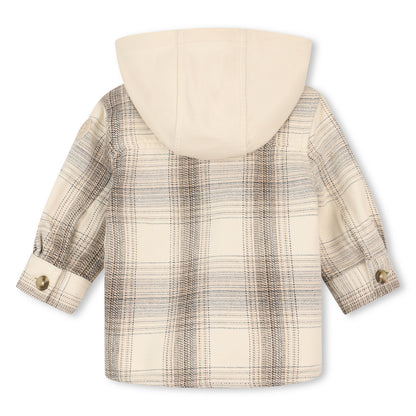 Boss - Hooded shirt, Cream (Toddlers)