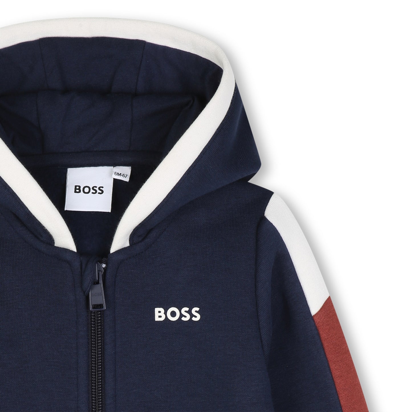 Boss - Zip hoodie, navy (toddler)