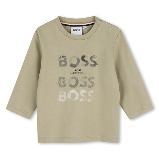 Boss - T-shirt, Sage (Toddlers)