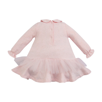 Little A, dresses, Little A - Pink sweat dress, Ellie