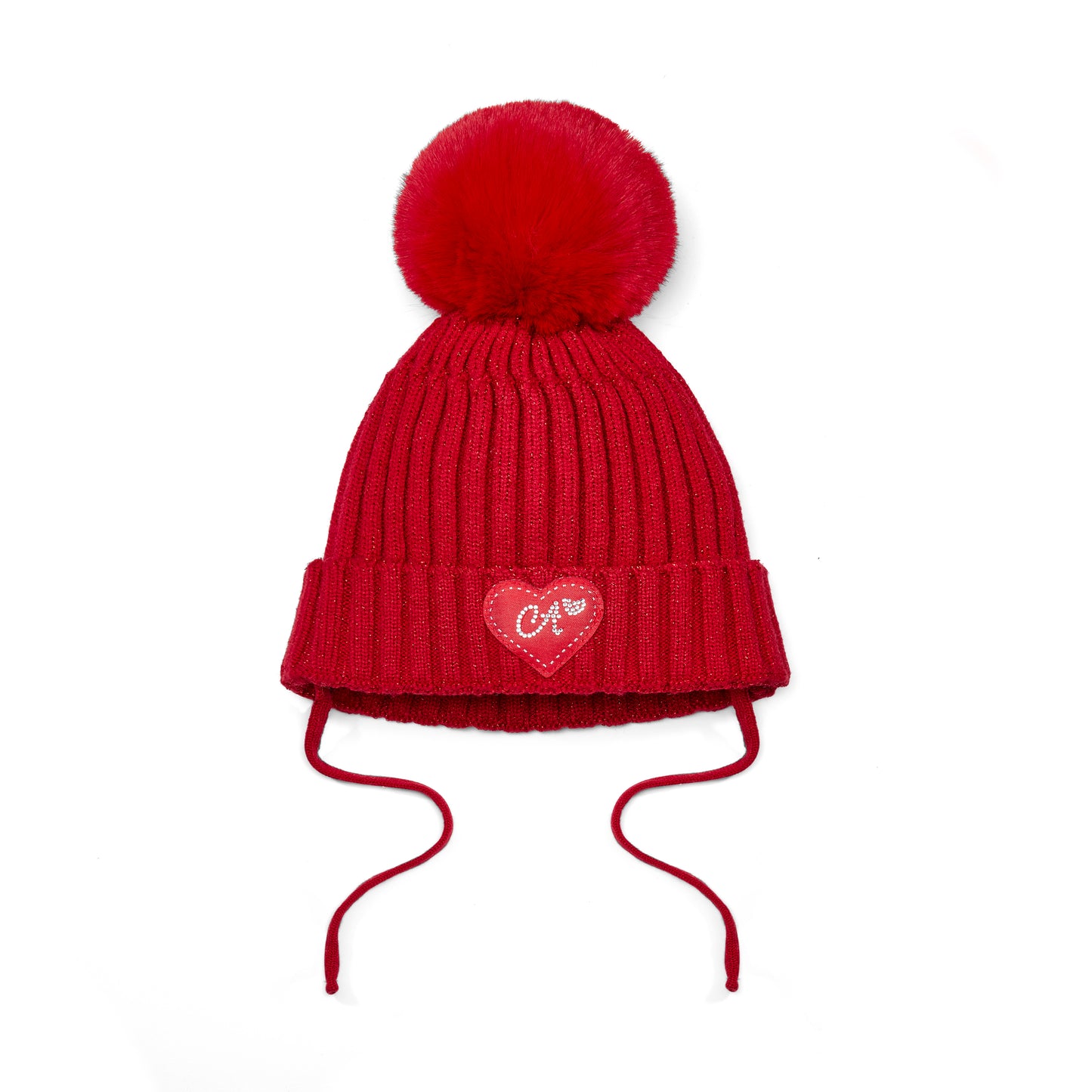 Little A - Red bobble hat, Kamila