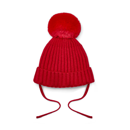 Little A - Red bobble hat, Kamila