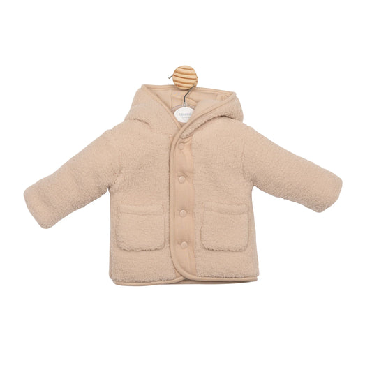 Mintini - Teddy Fleece Jacket, Beige