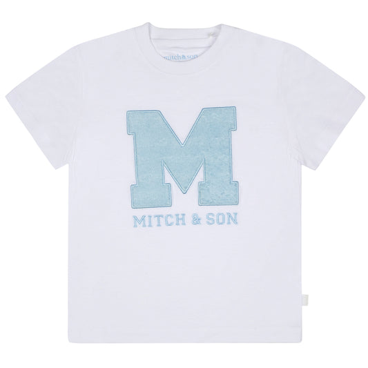 Mitch & Son, T-shirts, Mitch & Son - White T-shirt, Thom