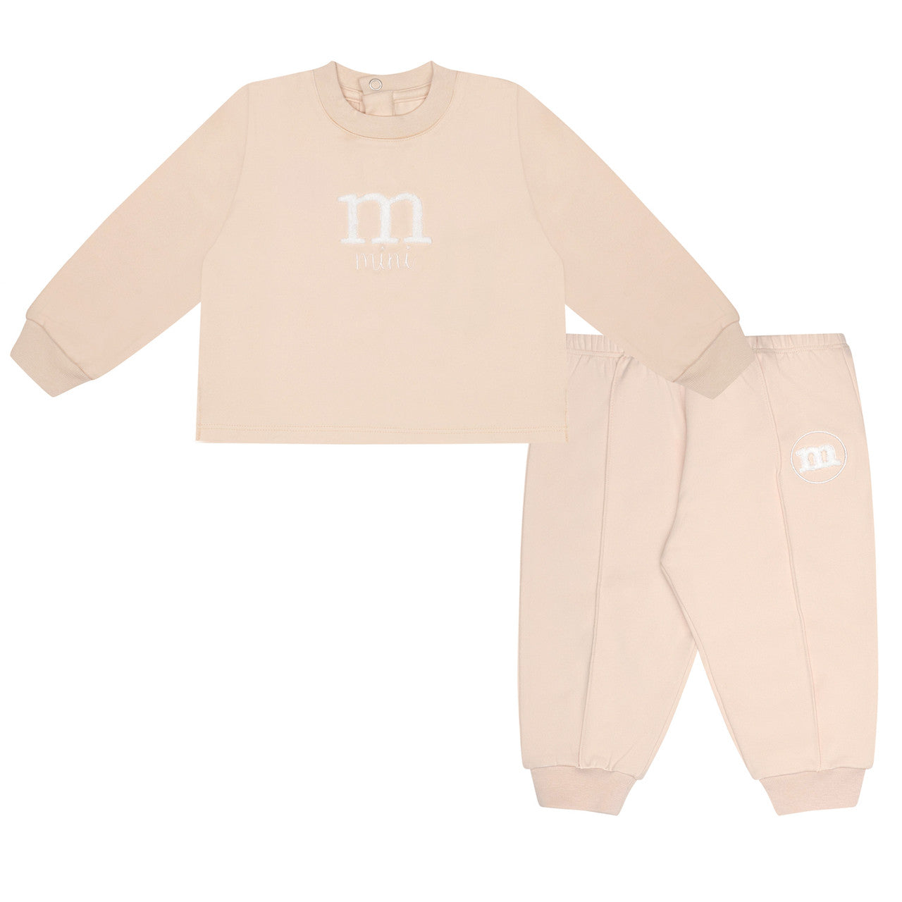 Mitch & Son, Jogging Suits, Mitch & Son - Loopy logo jogging suit, beige