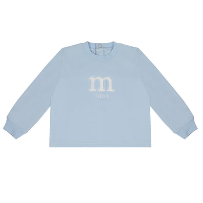 Mitch & Son, Jogging Suits, Mitch & Son - Loopy logo tracksuit, pale blue