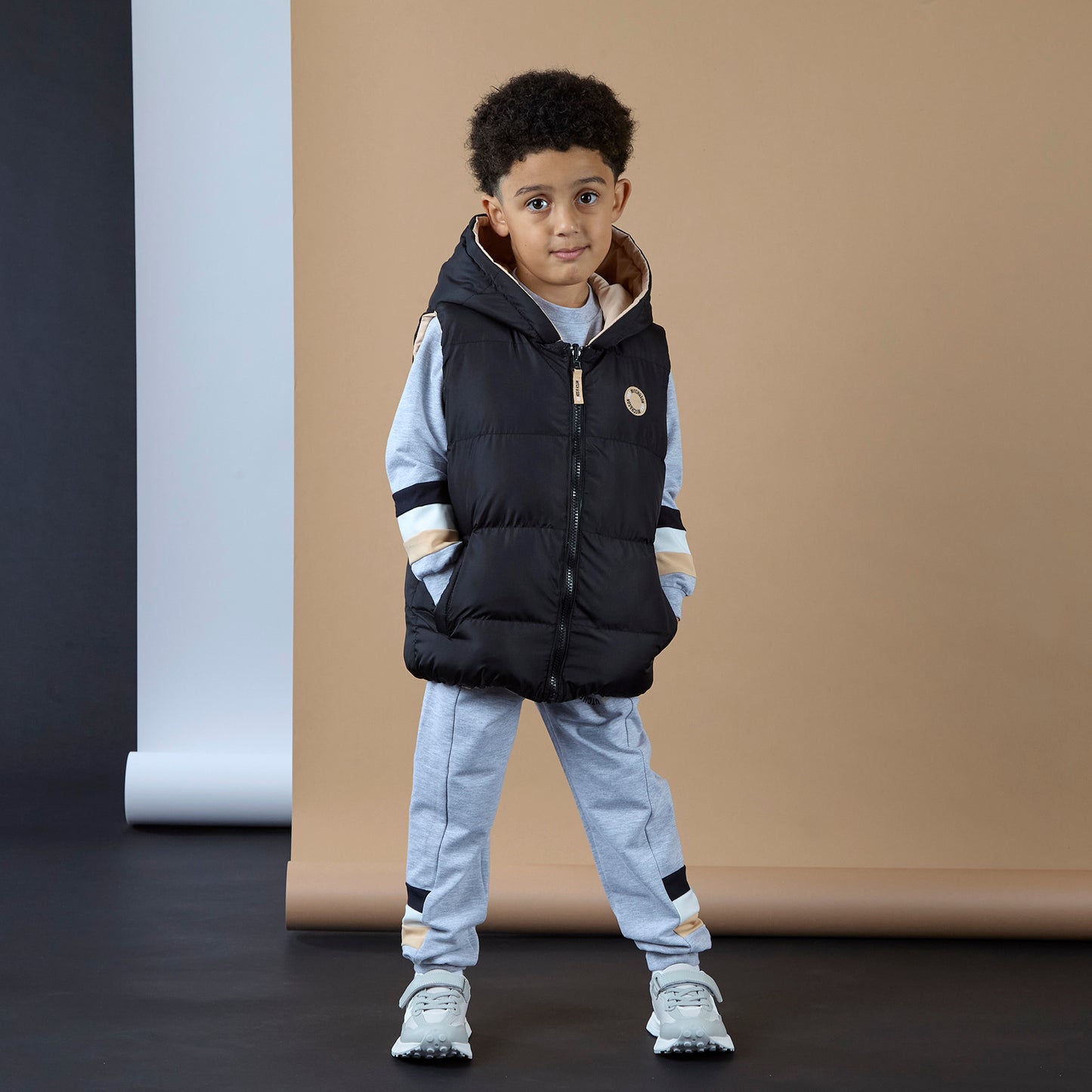 Mitch & Son - 2 piece grey jogging suit, Logan