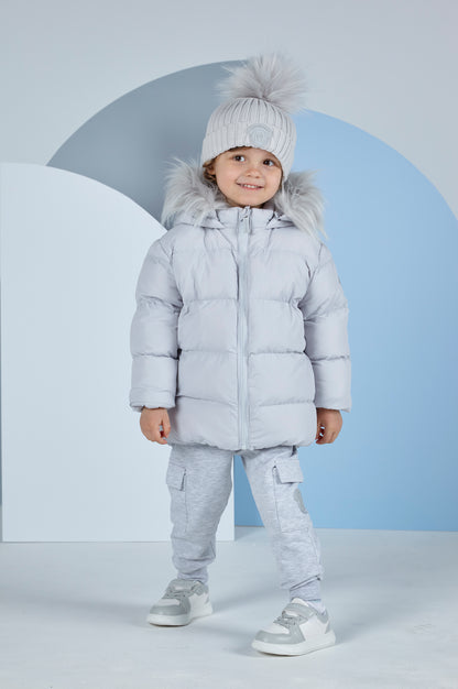 Mitch & Son, Coats & Jackets, Mitch & Son - Sky blue padded jacket, Niko