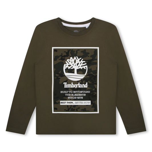 Timberland, top, Timberland - L/S Top, Dark Green