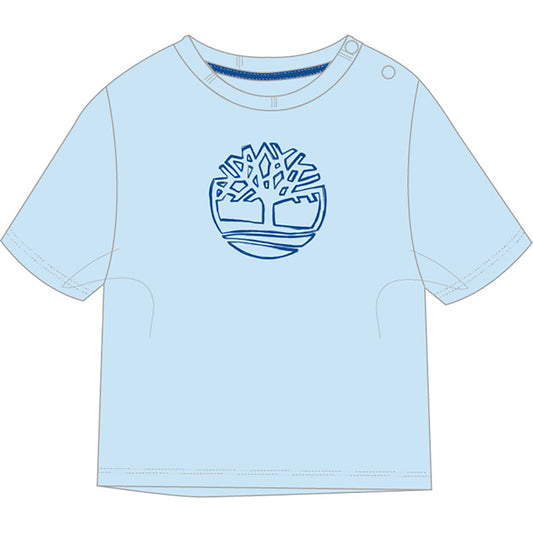 Timberland, T-Shirt, Timberland - T-Shirt, Pale Blue