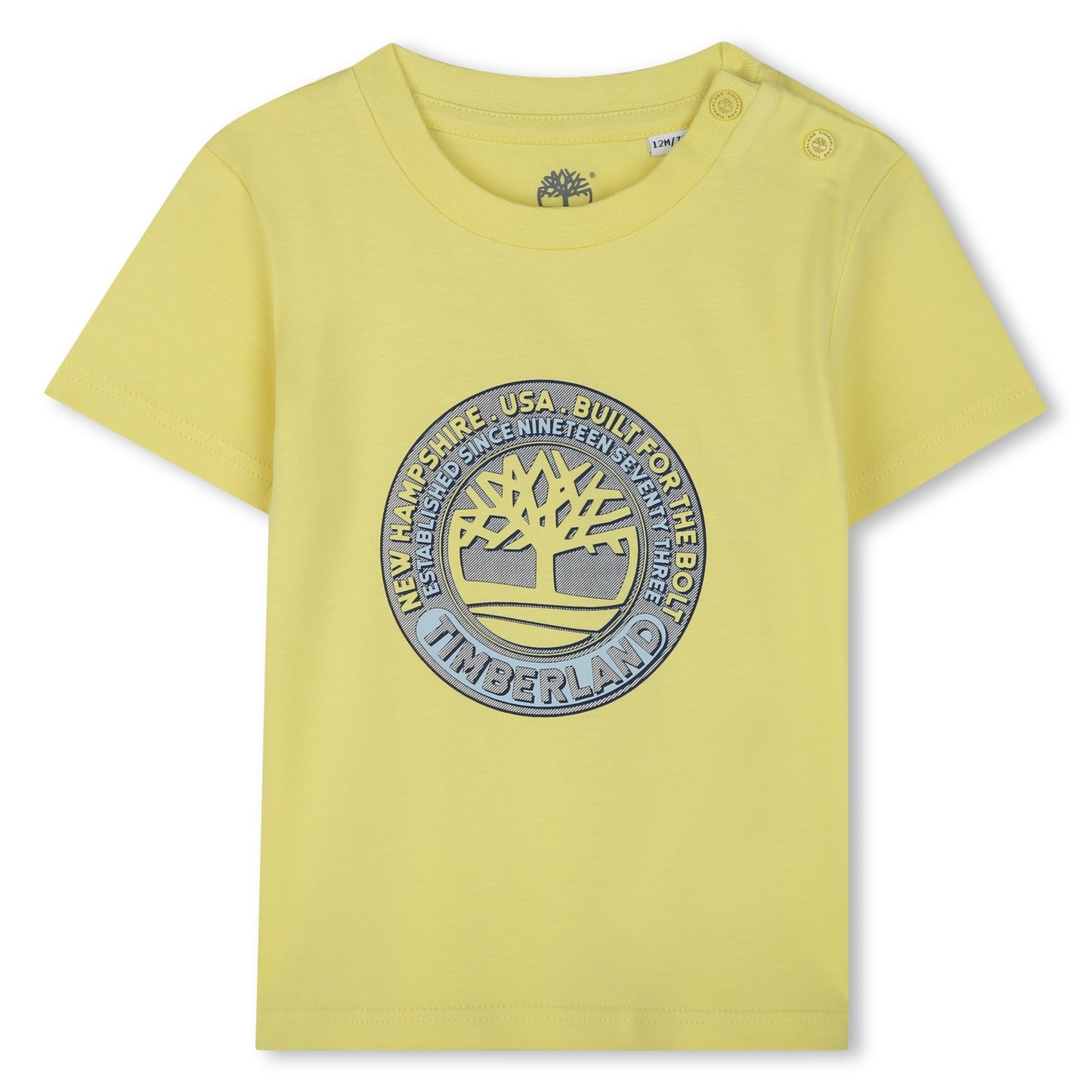 Timberland, T-Shirt, Timberland - T-Shirt, Lemon