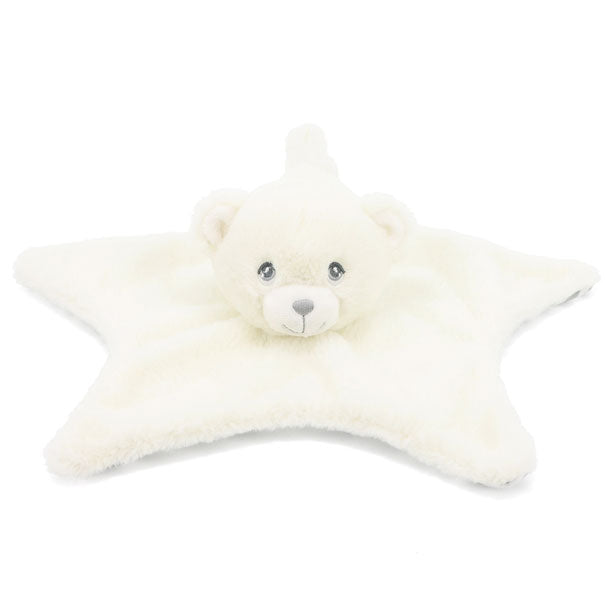 Keel, soft toy, Keel eco - White & Grey Bear Comforter